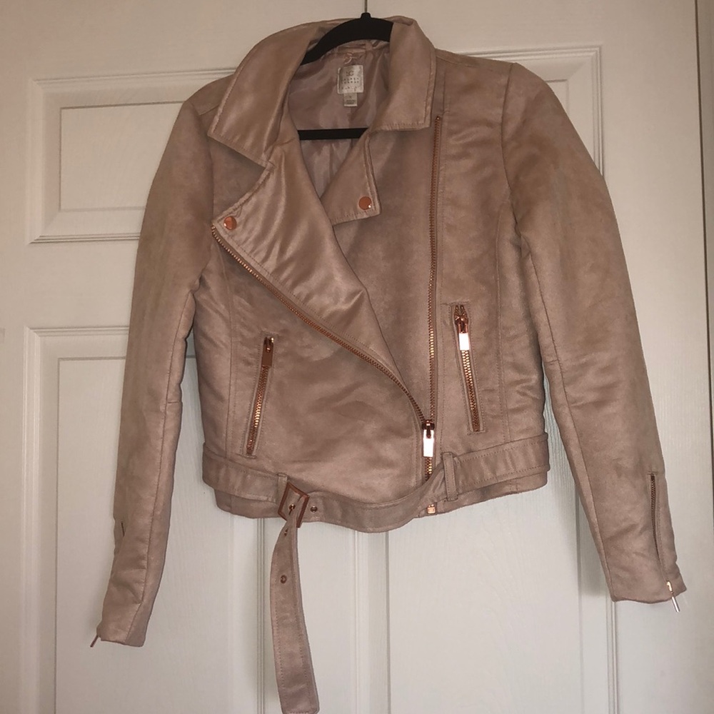 LAUREN CONRAD TAUPE JACKET SIZE 8